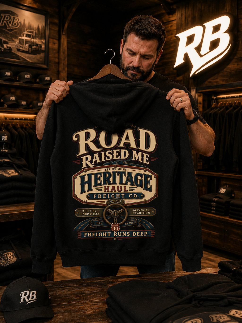 The Road Raised Me – Hoodie