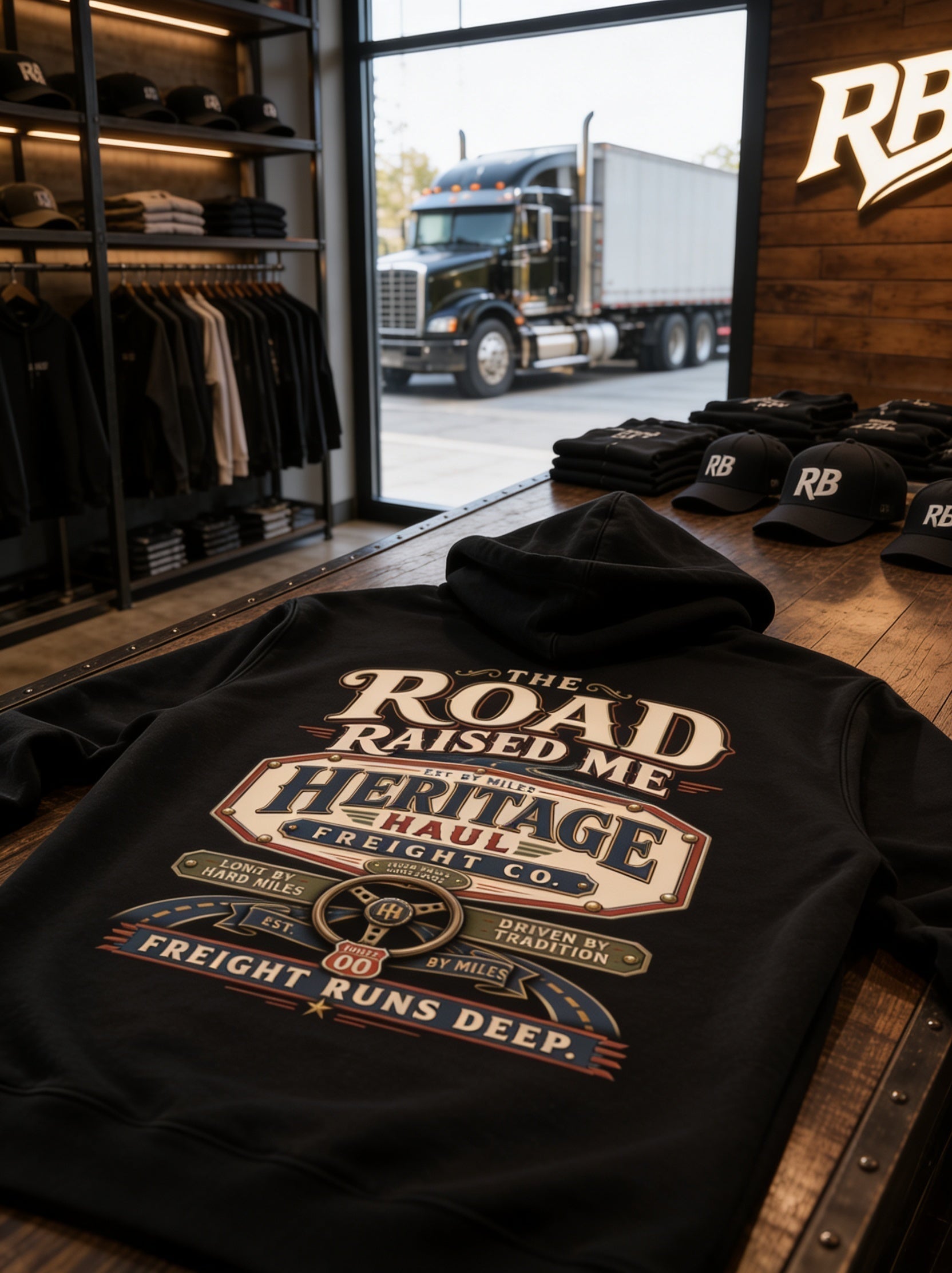 The Road Raised Me – Hoodie