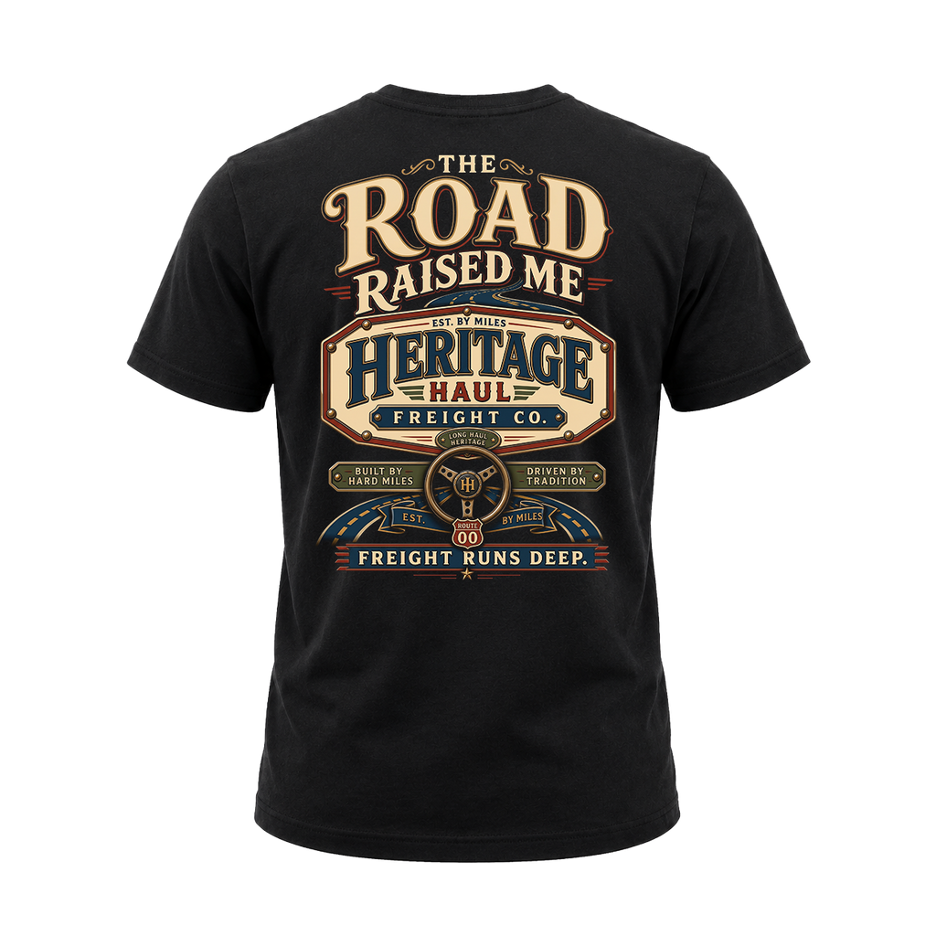 The Road Raised Me – Tee Back