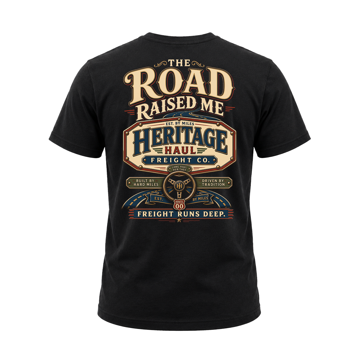 The Road Raised Me – Tee Back