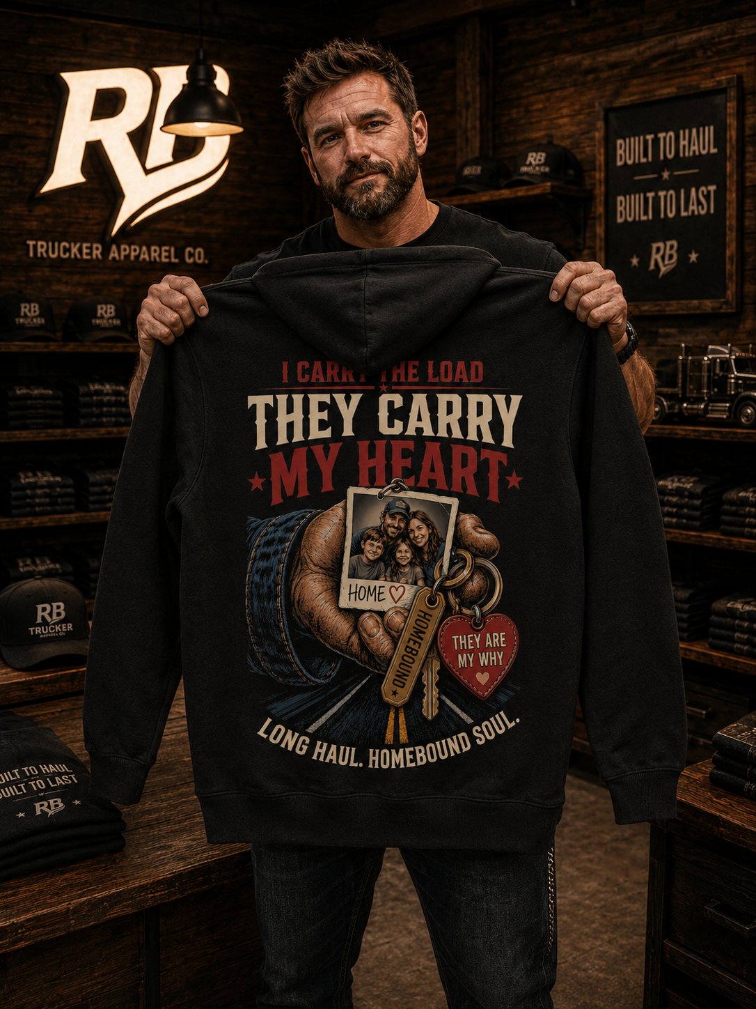 They Carry My Heart - Hoodie