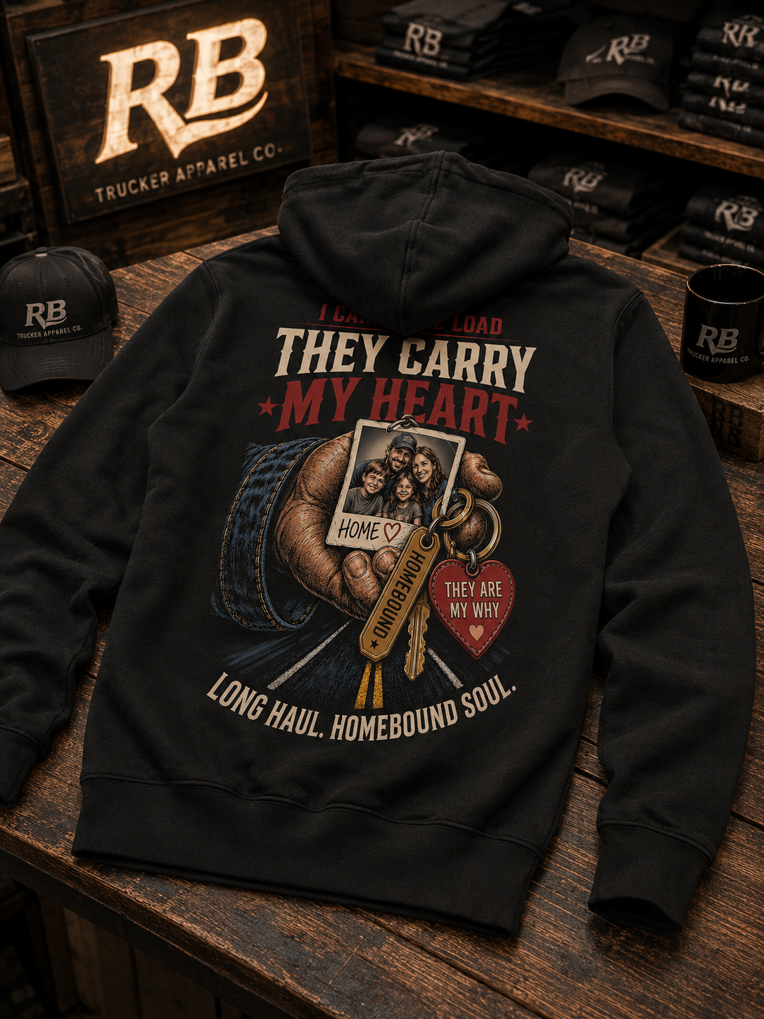 They Carry My Heart - Hoodie
