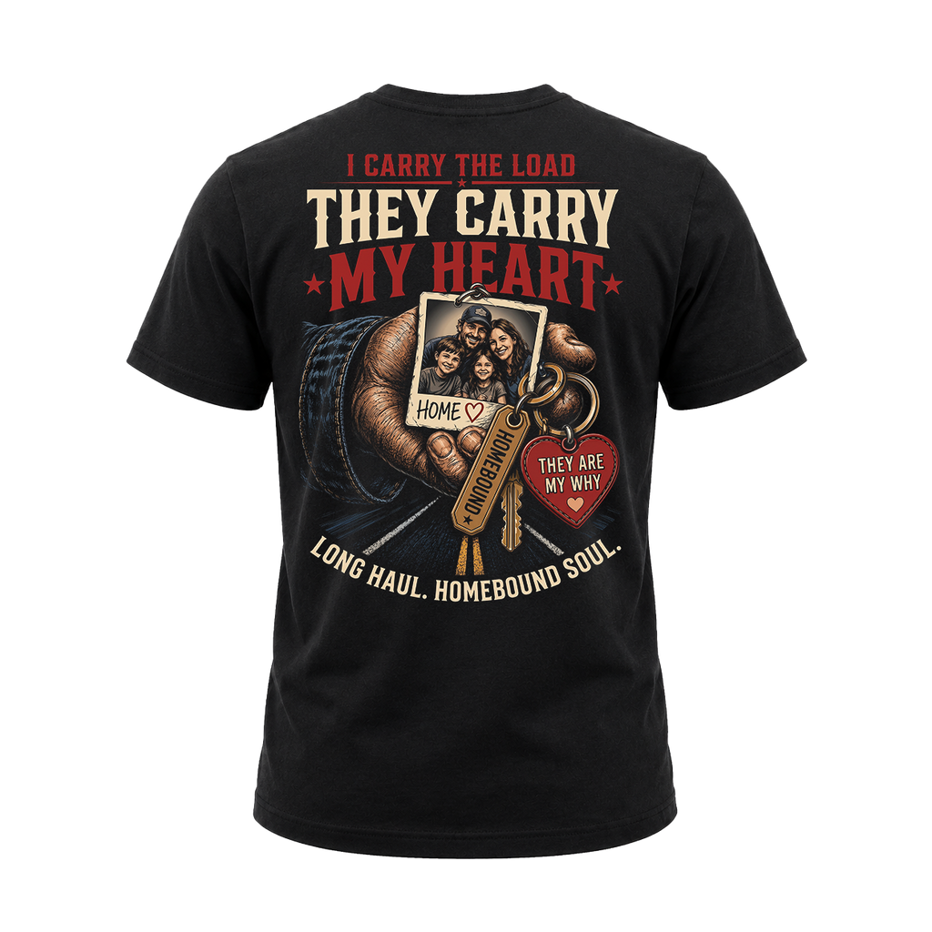 They Carry My Heart - Tee Front Back