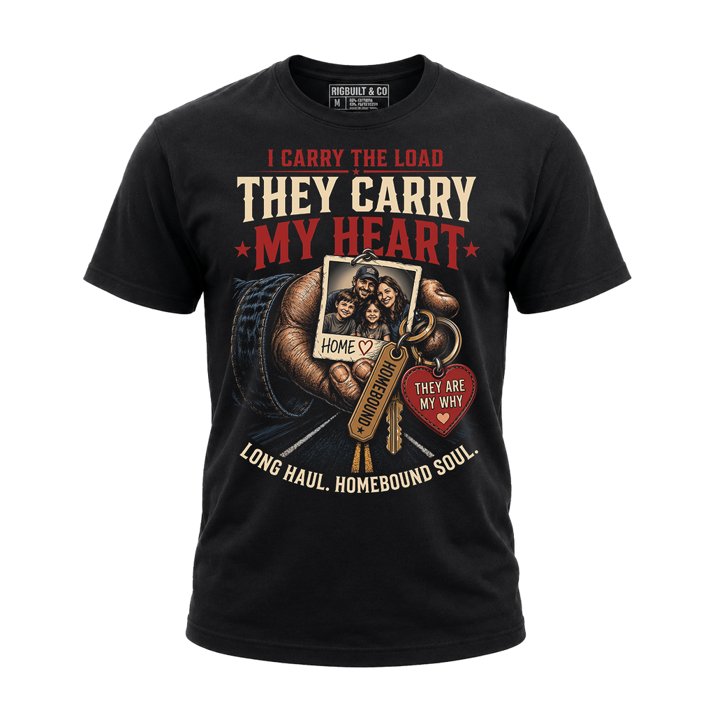 They Carry My Heart - Tee Front